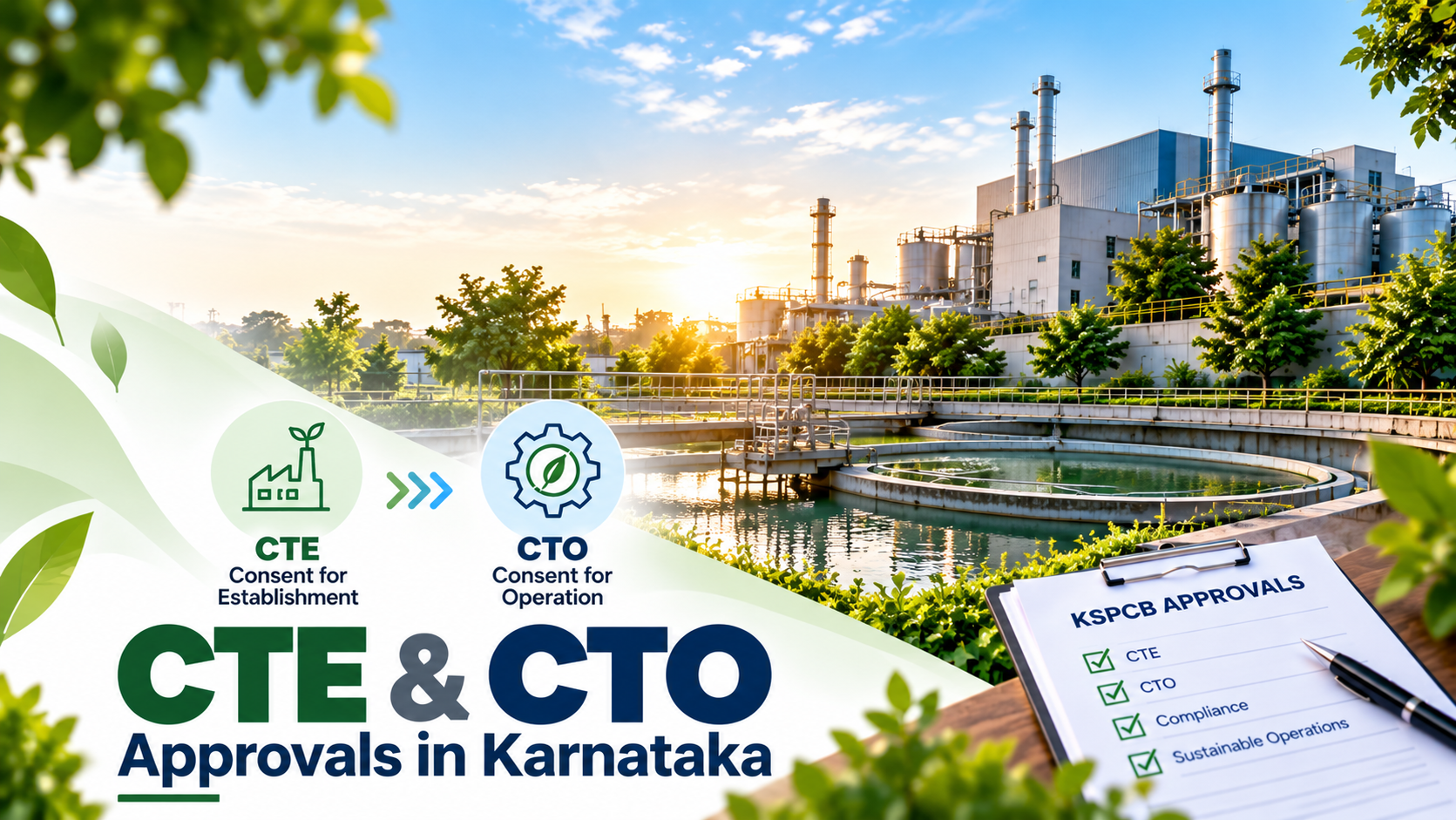 CTE & CTO in Karnataka: A Practical Guide to Pollution Control Board Approvals